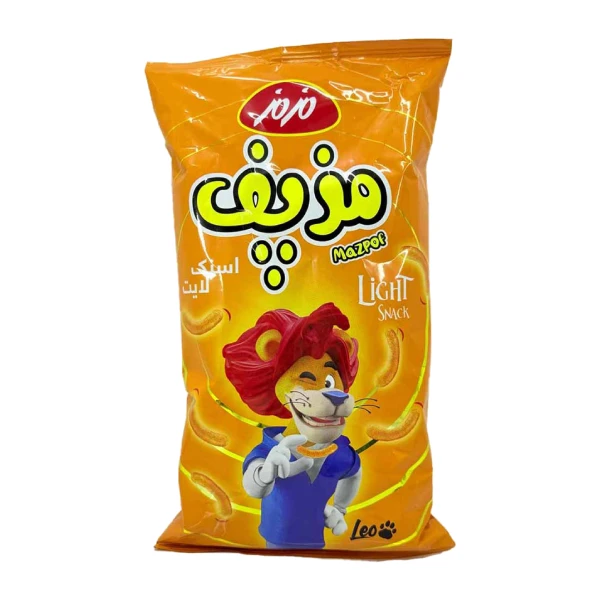 اسنک پنیری لایت مزپف مزمز 65 گرمی