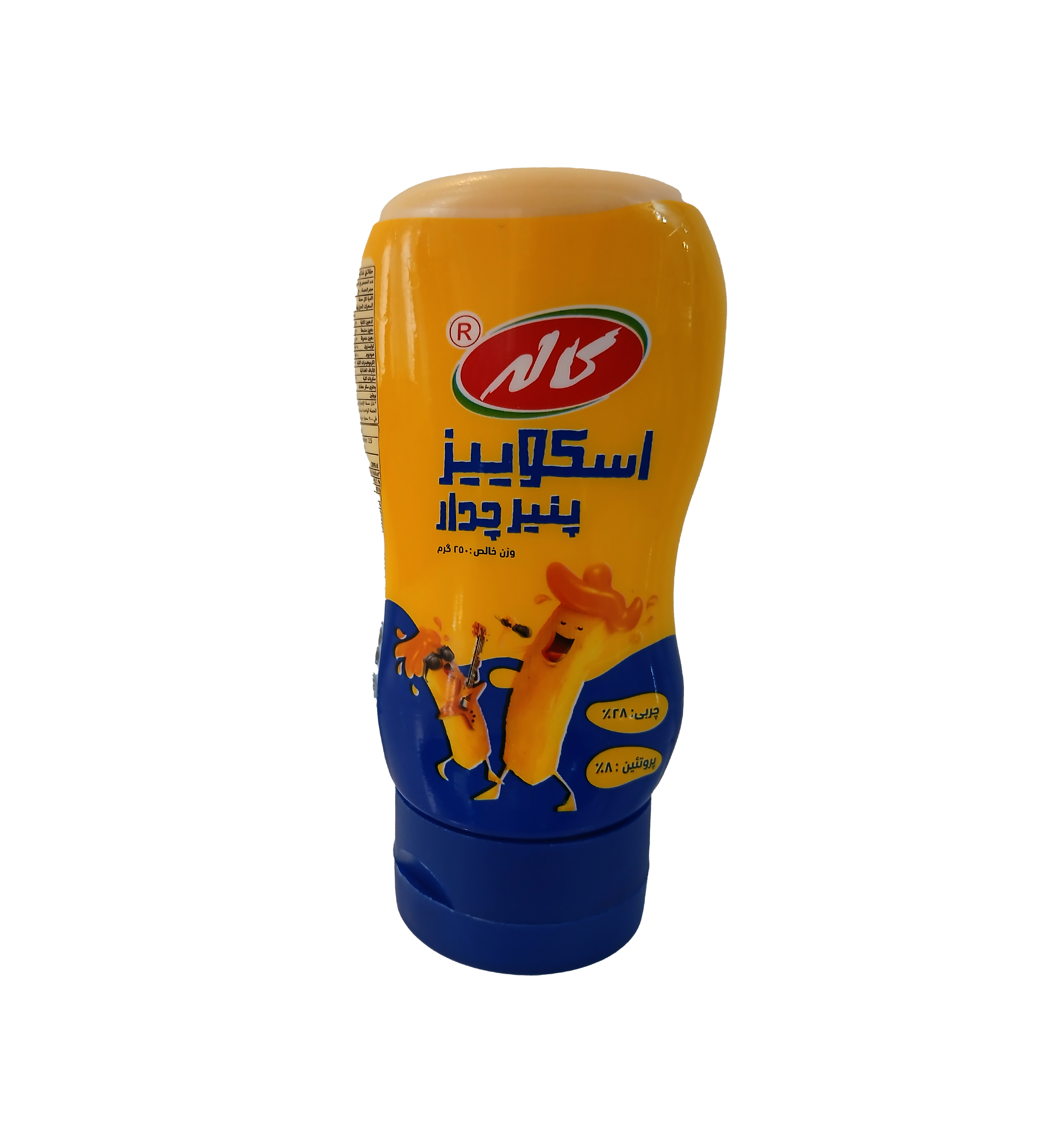 پنیر دیپ چدار اسکوییز 250 گرمی