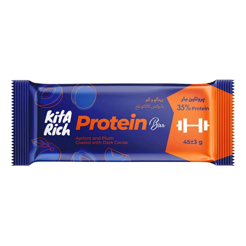 پروتئین بار زیرو کارامل نمکی  45گرمی کیتاریچ