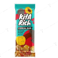 پروتئین بار 5میوه خشک 40گرمی کیتاریچ