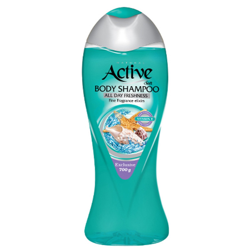 شامپو بدن 400گرمی آبی اکتیو
