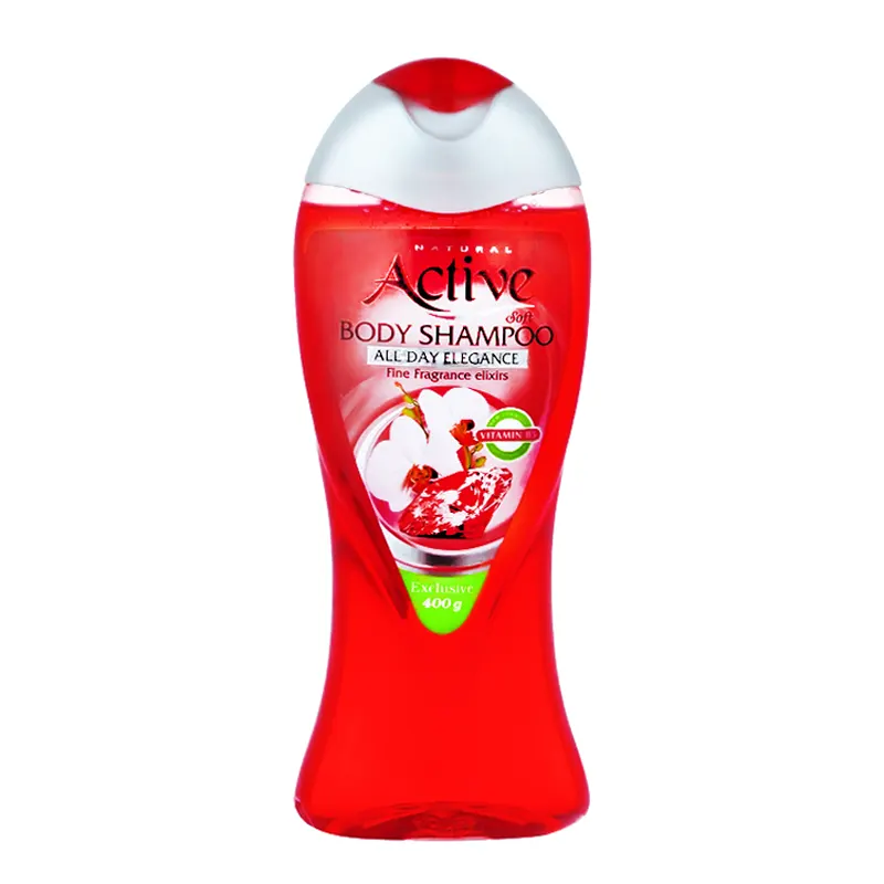 شامپو بدن 400گرمی قرمز اکتیو