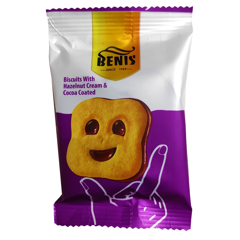 شوکولبخند تکی 32گرمی بنیس