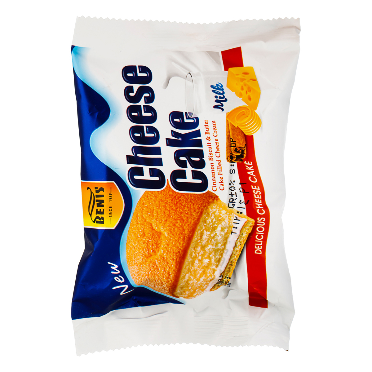 کیک پنیری 85گرمی بنیس