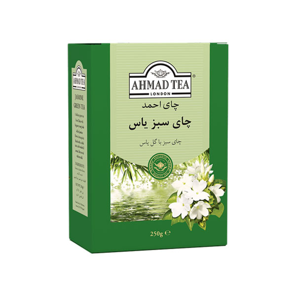 چای سبز یاس 100 گرمی احمد