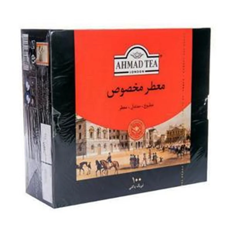 چای تی بگ معطر مخصوص 100 عددی احمد