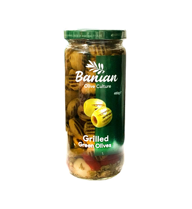 زیتون سبز بدون هسته گریل 360گرمی بن مای