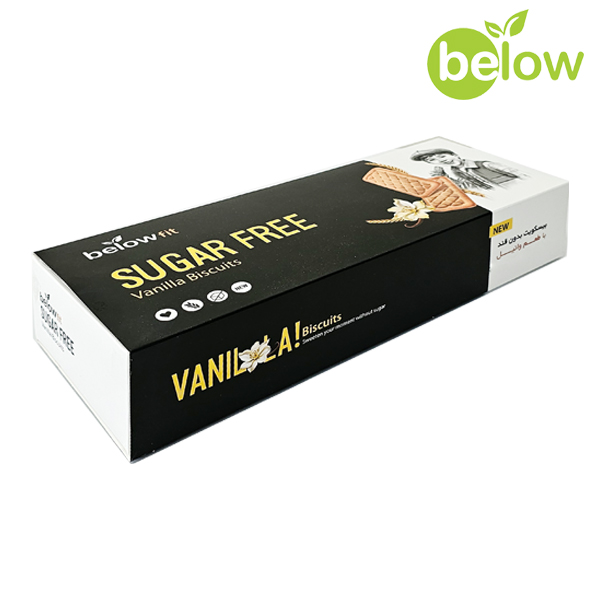 بیسکوییت وانیلی بدون قند 620گرمی بیلو
