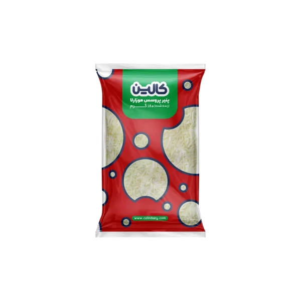 پنیر پروسس موزارلا رنده 180گرمی کالین