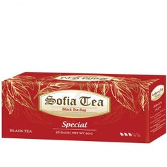 چای تی بگ ساده 25عددی سوفیا