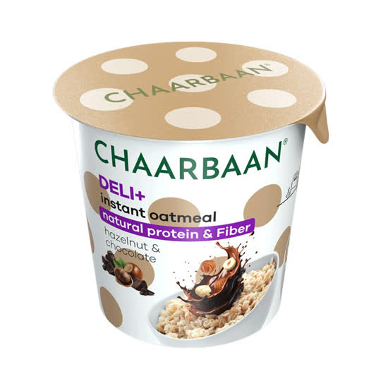 اوتمیل لیوانی فوری پروتئینی کاپوچینو 55گرمی چاربان