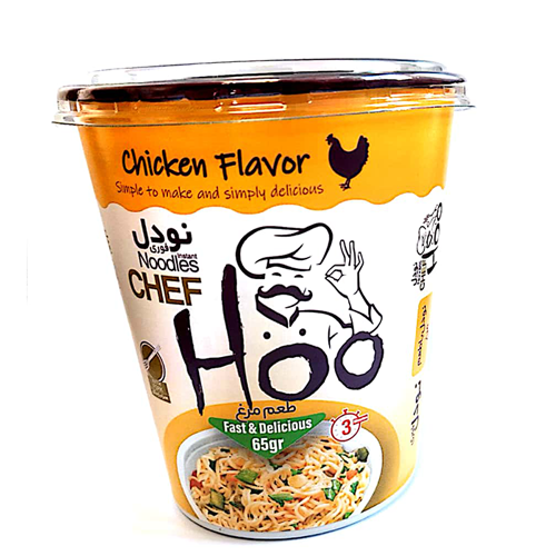 نودل لیوانی مرغ 65گرمی شف هو