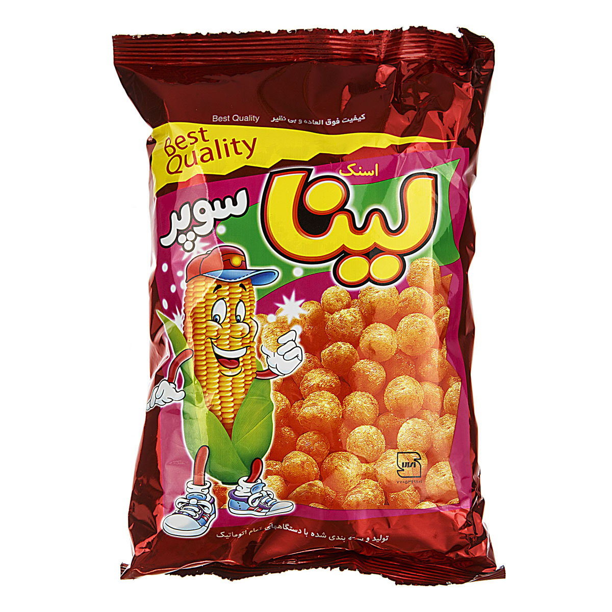 اسنک سوپر گرد پنیری لینا