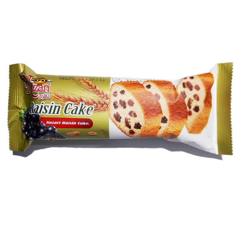 سوپر کیک کشمشی 100گرمی نظری