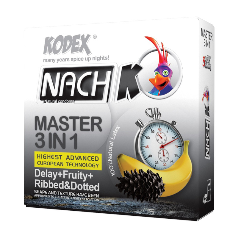 کاندوم 3عددی تاخیری کدکس