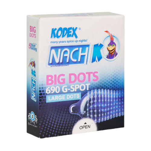 کاندوم 3عددی بیگ داتس کدکس