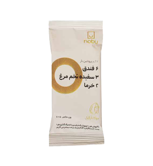 پروتئین بار موکا نارگیل 45گرمی نوبو تلاونگ