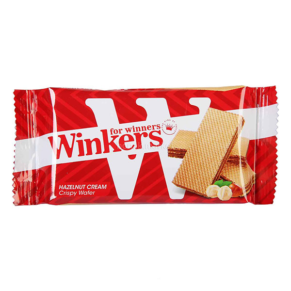 بیسکوییت کرم فندقی 45گرمی وینکرز
