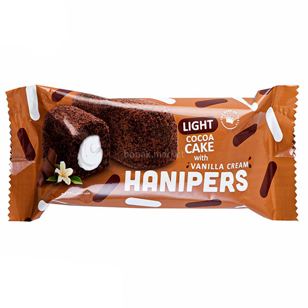 کیک کاکائو مغزی کرم وانیل 36گرمی هانیپرز