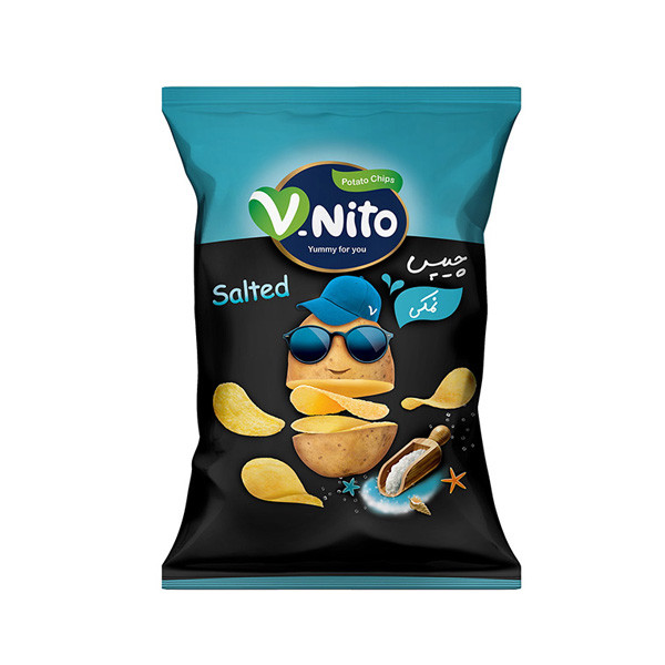 وی چیپس نمکی 100گرمی وی نیتو