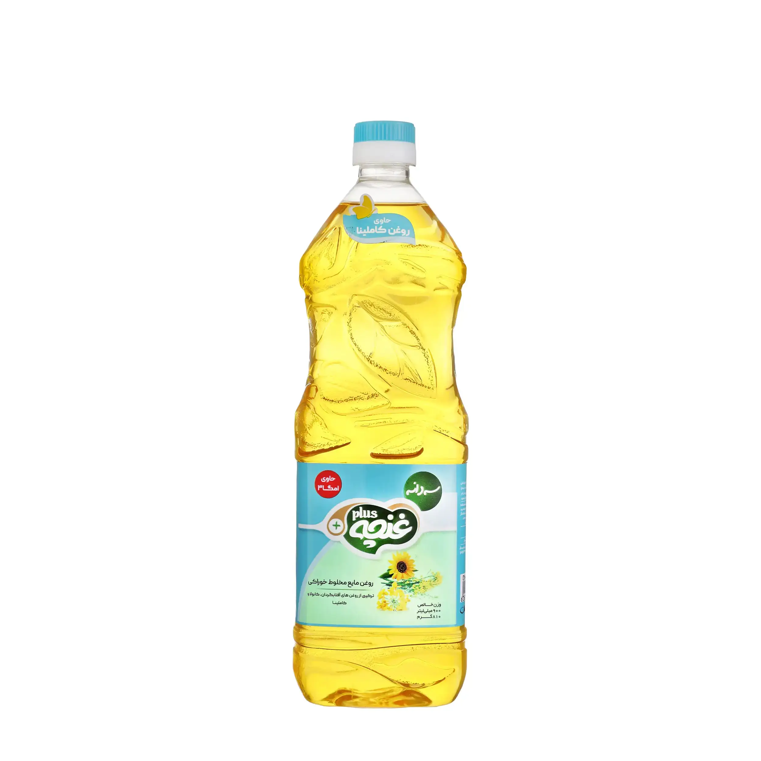 روغن مایع مخلوط خوراکی مخصوص پخت و پز 810 گرمی غنچه پلاس