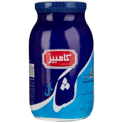 کشک مایع پاستوریزه شیشه ای 675 گرمی کامبیز