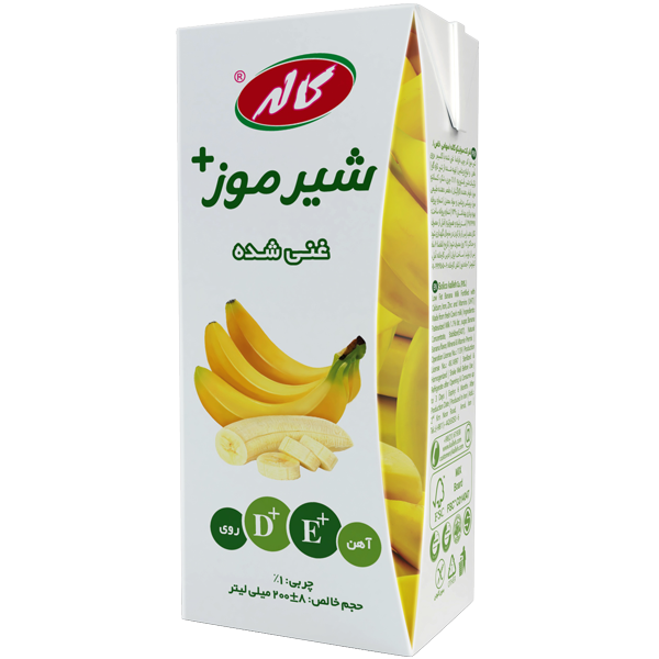 شیرموز غنی شده 200سی سی  کاله