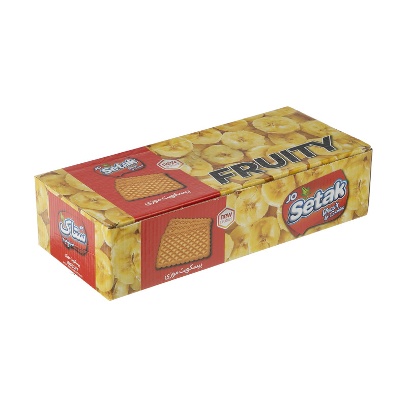 بیسکویت پذیرایی موزی 550 گرمی ستاک