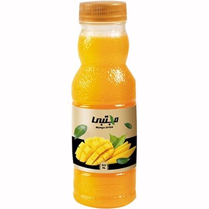 آبمیوه بدون گاز انبه شیشه 300 میلی لیتری روسوپومو