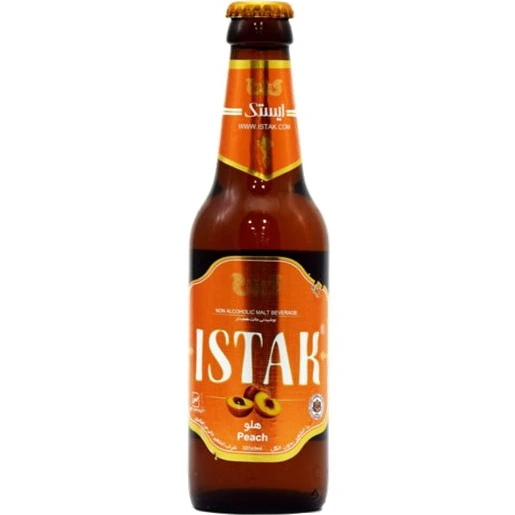 ماالشعیر هلو شیشه ای 330سی سی ایستک