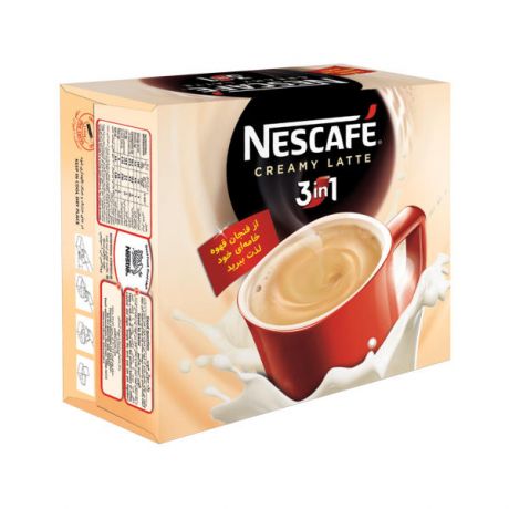 نسکافه 3*1 خامه ای بسته نسکافه