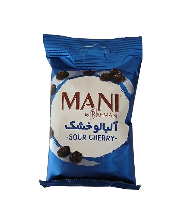 آلبالو خشک کوچک 60گرمی مانی