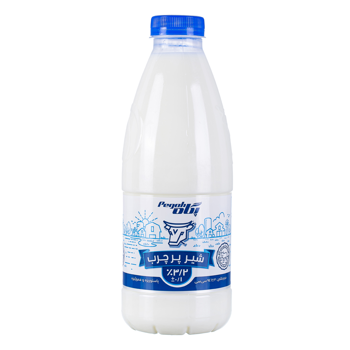 شیر پر چرب 946 سی سی پگاه