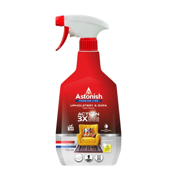 اسپری پاک کننده و لکه بر مبلمان 750 میلی لیتر آستونیش