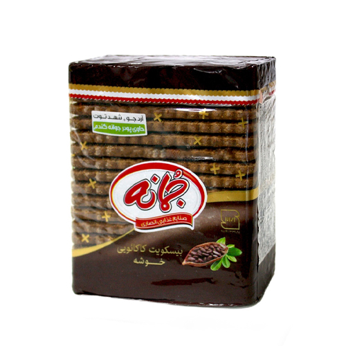 بیسکوییت خوشه کاکائو 200گرمی جمانه