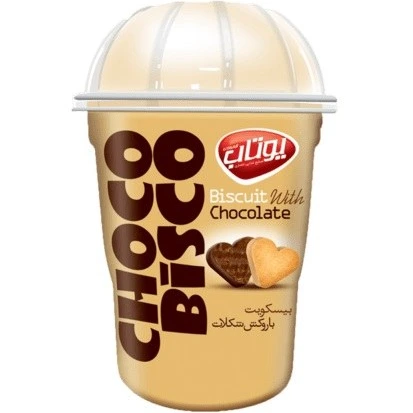 بیسکوییت شوکو بیسکو لیوانی 125گرمی جمانه