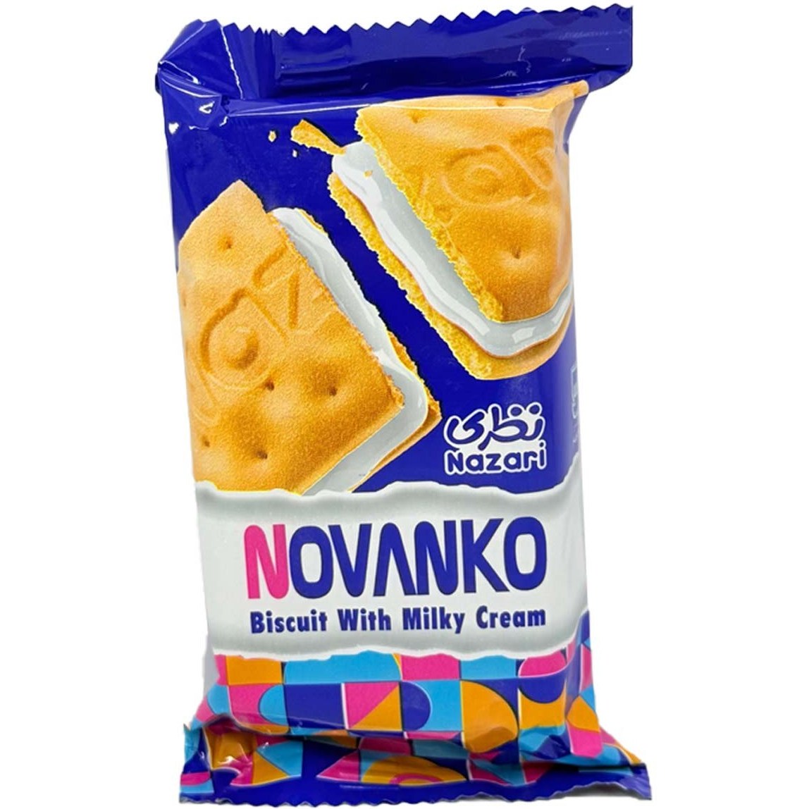 بیسکوییت نوانکو با کرم شیری 50گرمی نظری