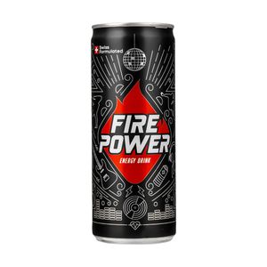 نوشیدنی گازدار انرژی زا فایرپاور قوطی 500  میلی لیتر