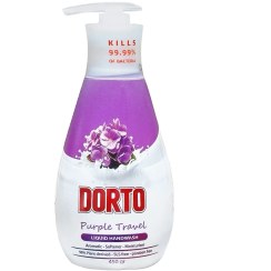 مایع دستشویی میکس کرمی صورتی 450گرمی دورتو