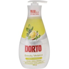 مایع دستشویی میکس کرمی زرد 450گرمی دورتو