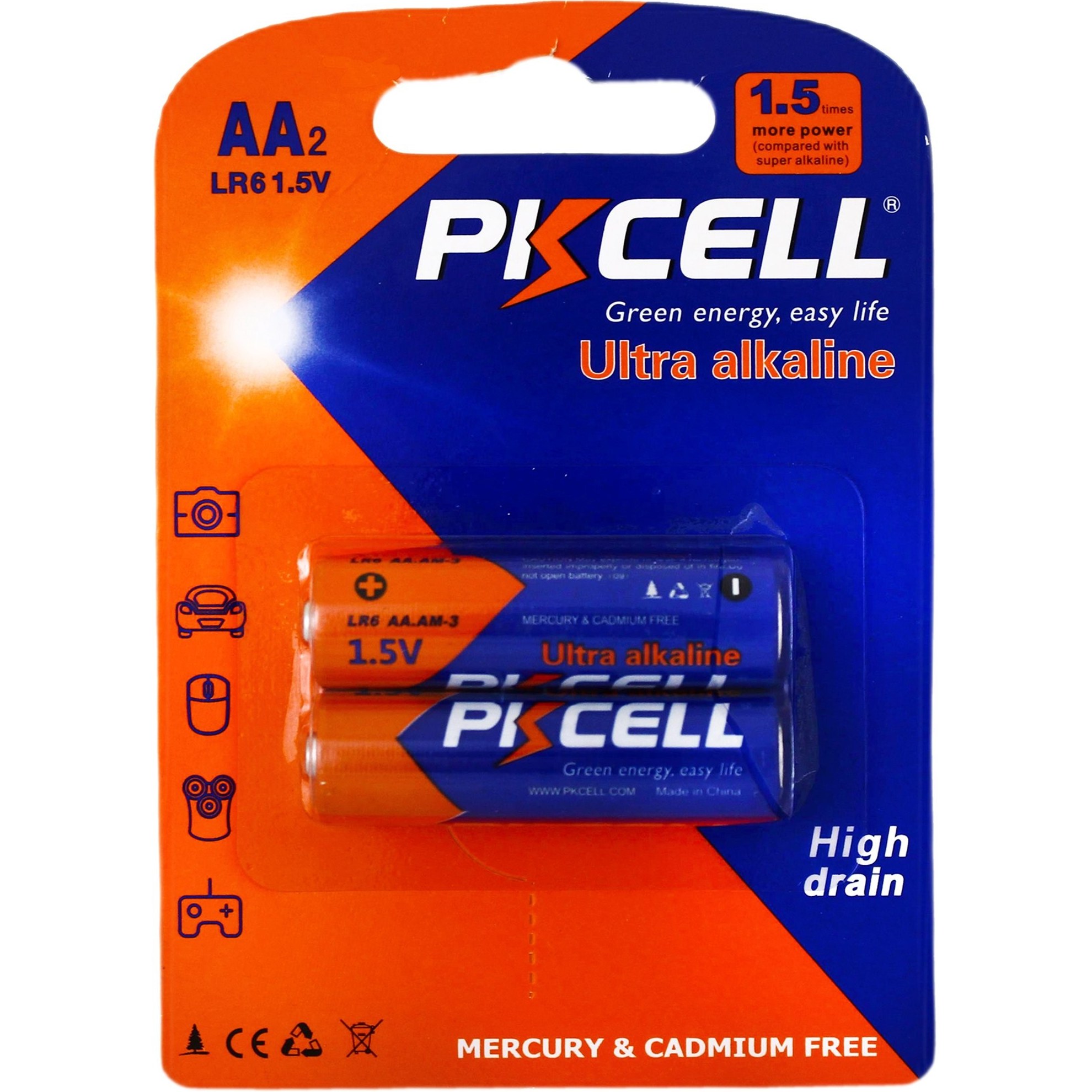 باطری قلمی 2عددی اولترا آلکالاین پیکسل