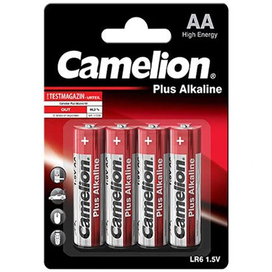 باتری نیم قلم 4عددی آلکالاین کملیون