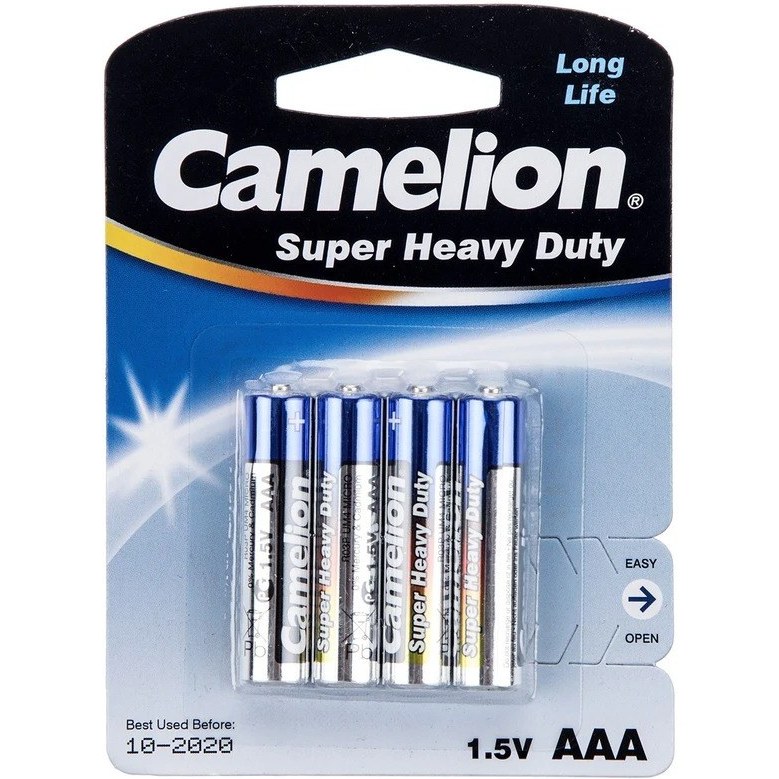 باتری نیم قلمی 4عددی سوپرانرژی کارتی کملیون