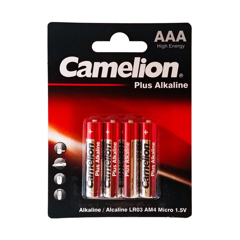 باتری قلمی 4عددی آلکالاین پلاس کملیون