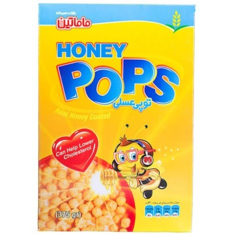 غلات صبحانه توپی عسلی 300گرمی ماماتین