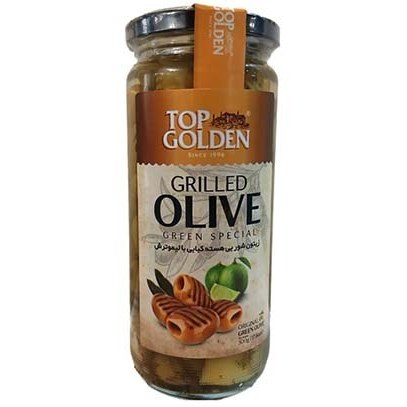 زیتون کبابی با لیمو ترش 500گرمی تاپ گلدن