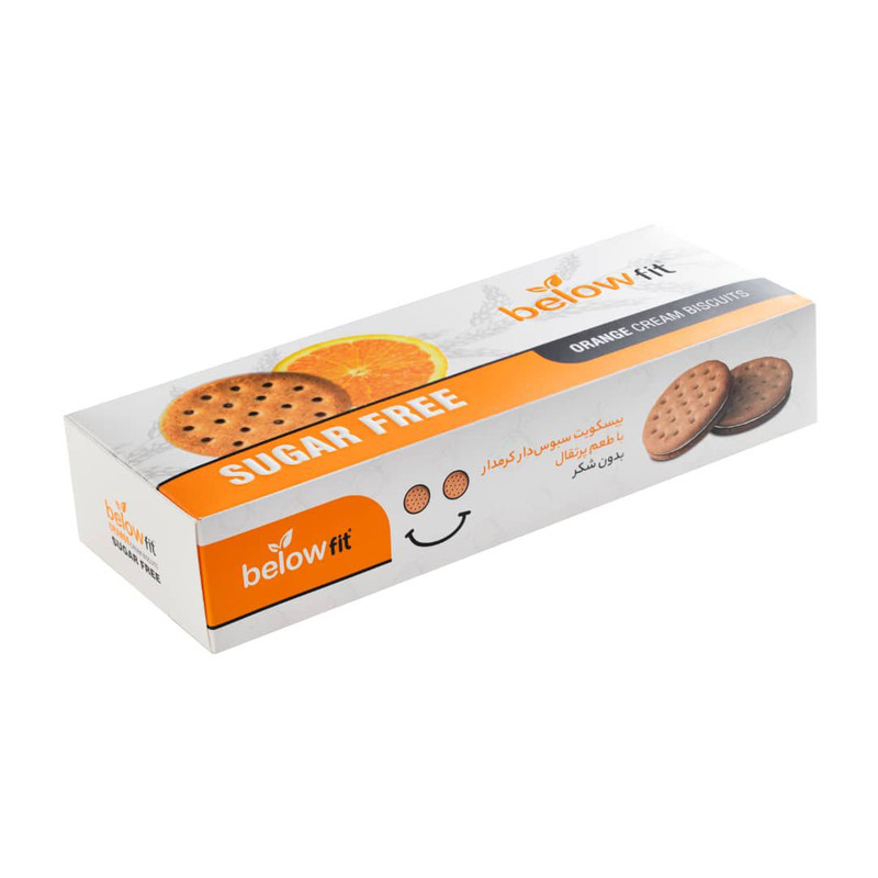 بیسکوئیت کرمدار پرتقالی 450گرمی بیلوفیت