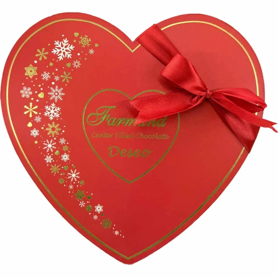 شکلات پذیرایی با مغزی توت فرنگی طرح قلبی فرمند