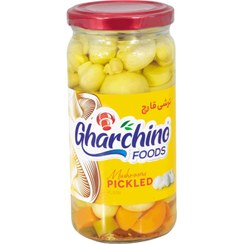 ترشی قارچ شیشه ای 450گرمی قارچینو