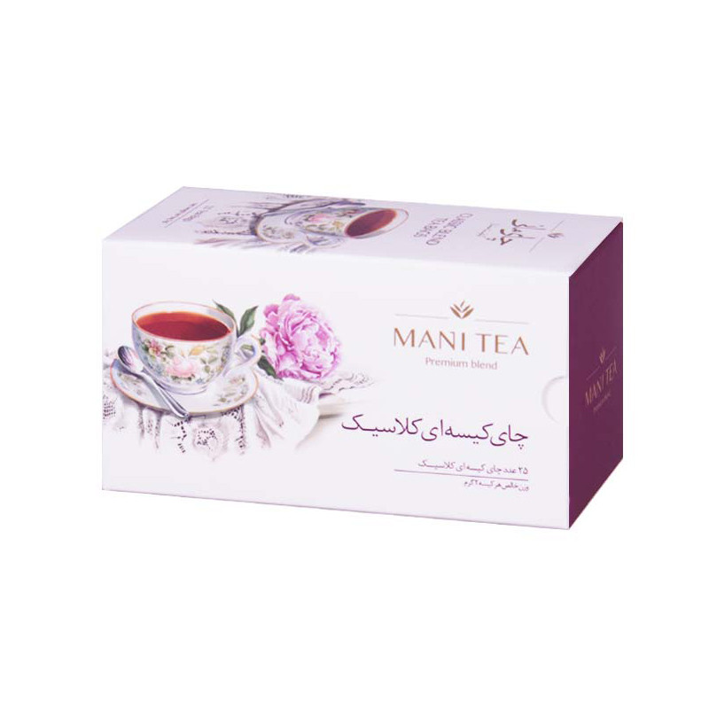 چای کلاسیک کیسه ای 20 عددی رستنی هندوستان مانی